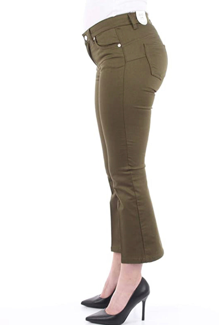 Pantalone LIU-JO verde militare WA0185