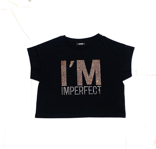 T-shirt IMPERFECT IW21S17tg BLACK